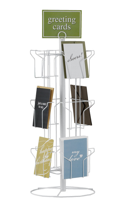 12-Pocket Rotating Greeting Card Rackzoom