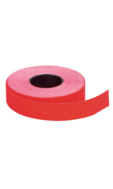 Fluorescent Red SSW 2-Line Pricing Gun Labelszoom