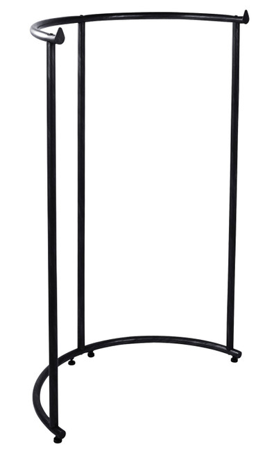 Black Half Round Clothing Rackzoom