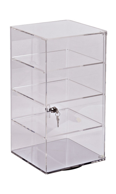 4-Shelf Acrylic Rotating Tower Displayzoom