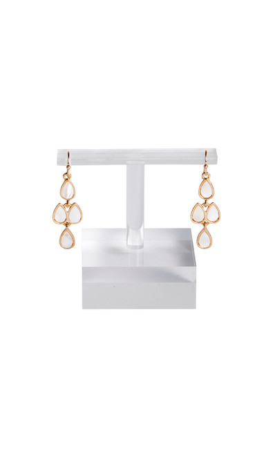 Small Clear Acrylic Earring Holderzoom