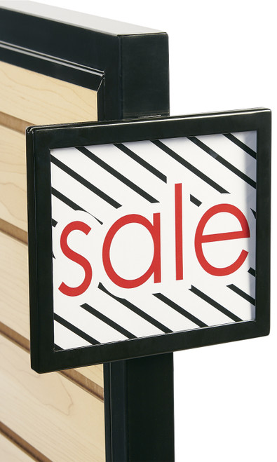 Black Add On Sign Holderzoom