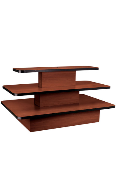 3-Tier Rectangle Cherry Tablezoom
