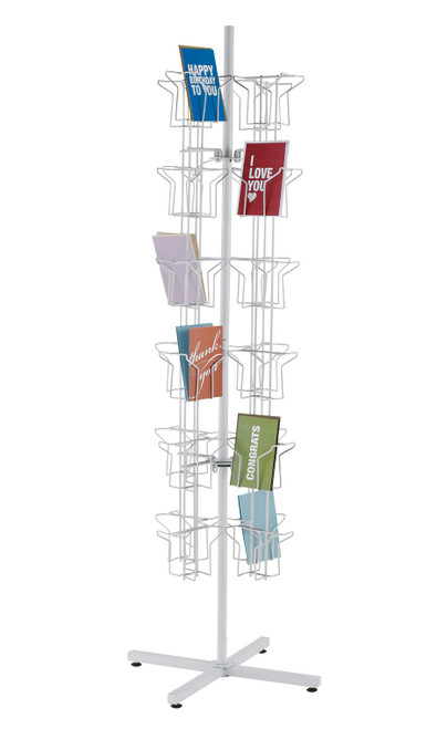 48-Pocket Rotating Greeting Card Rackzoom