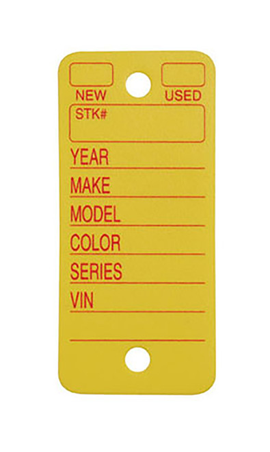Yellow Poly Key Tagszoom