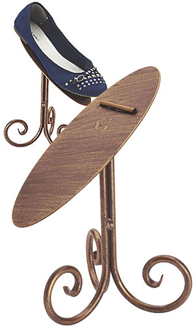 Boutique Cobblestone 8 inch Shoe Display Standzoom