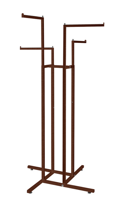 Made to Order 4-Way Clothing Rack with Straight Armszoom