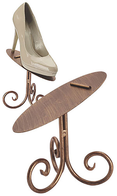 Boutique Cobblestone 6 inch Shoe Display Standzoom
