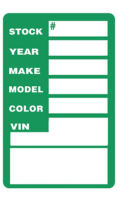 Green Window Stock Stickerszoom