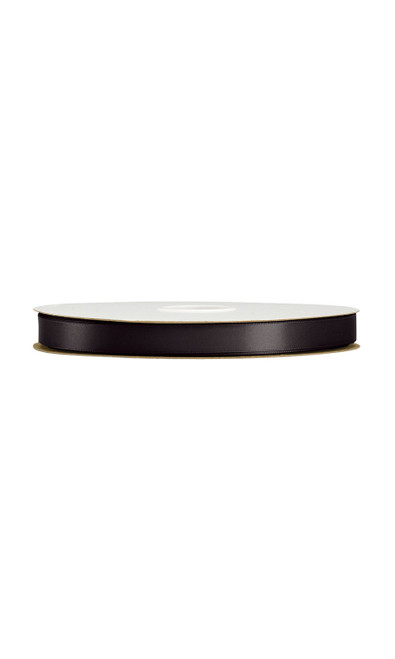 Black Double Face Satin Ribbonzoom